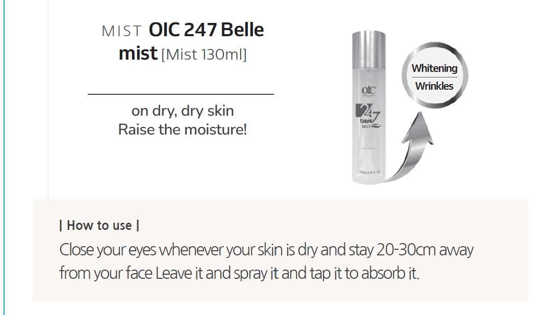 OIC Brand 247 Belle Mist