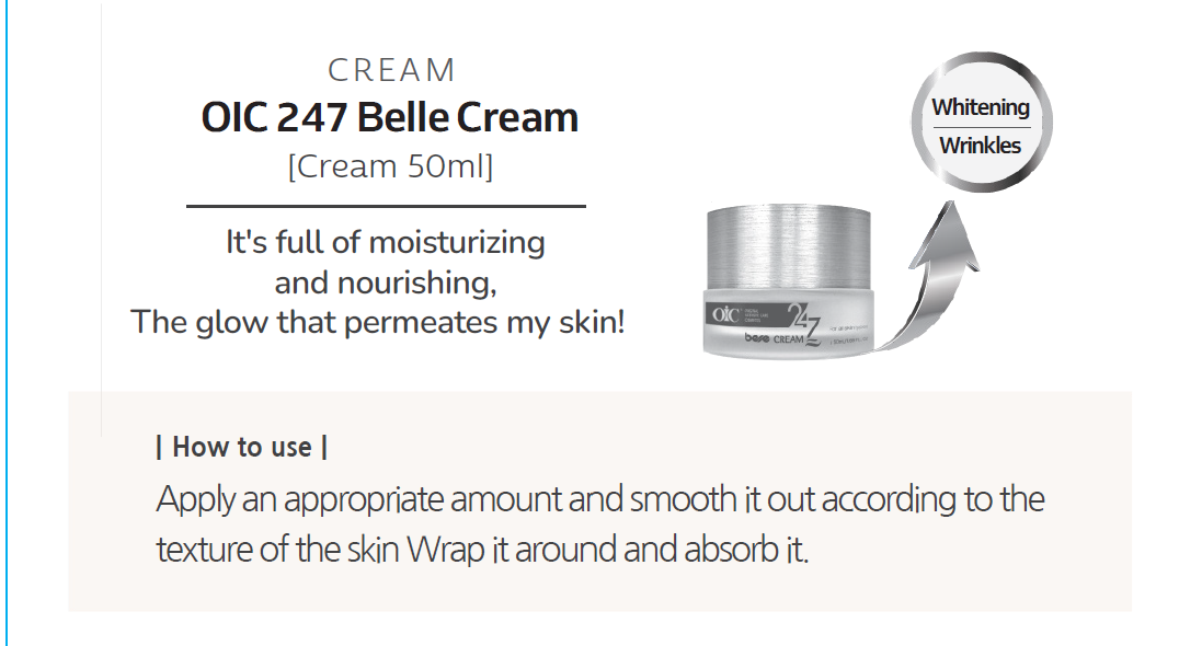 OIC Brand 247 Belle Cream